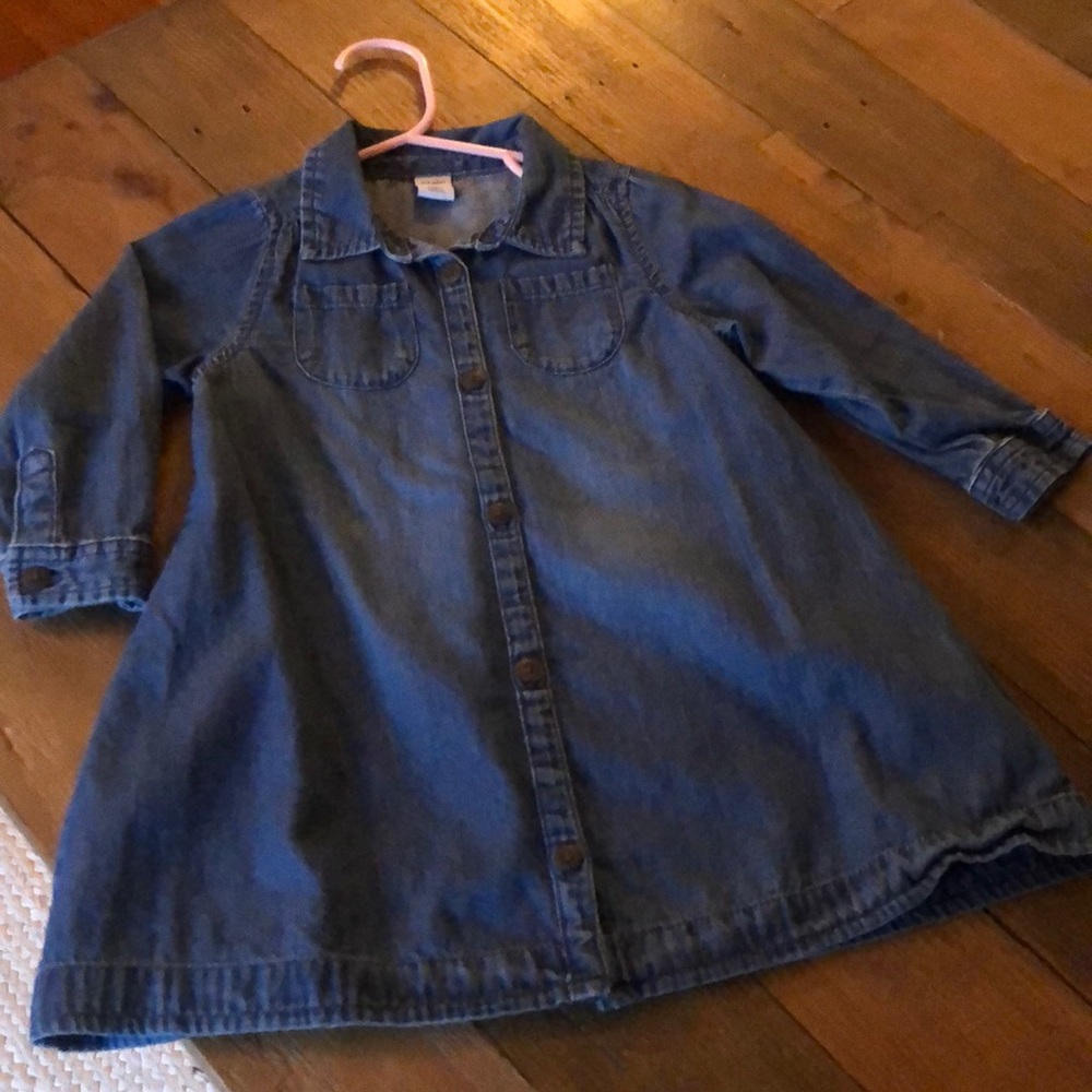 Adorable jean dress for toddler girl (Old Navy)